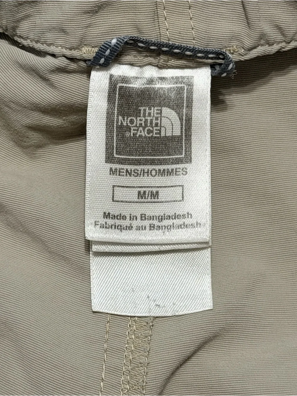 The North Face Men’s Cargo Hiking Shorts Gray Nylon Belted Size Medium